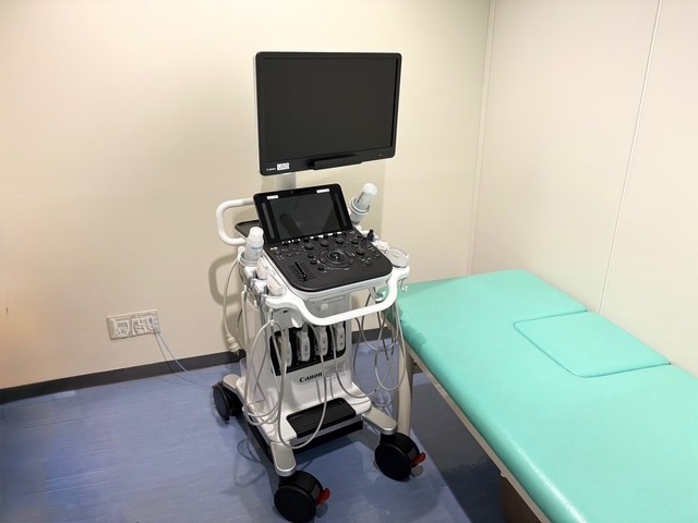 超音波検査（甲状腺・上腹部）の写真